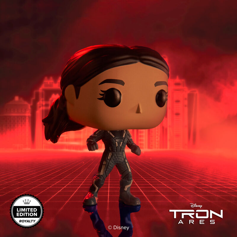 Disney Pop! Eve Kim (Glow) (Tron: Ares) with Pop! Protector