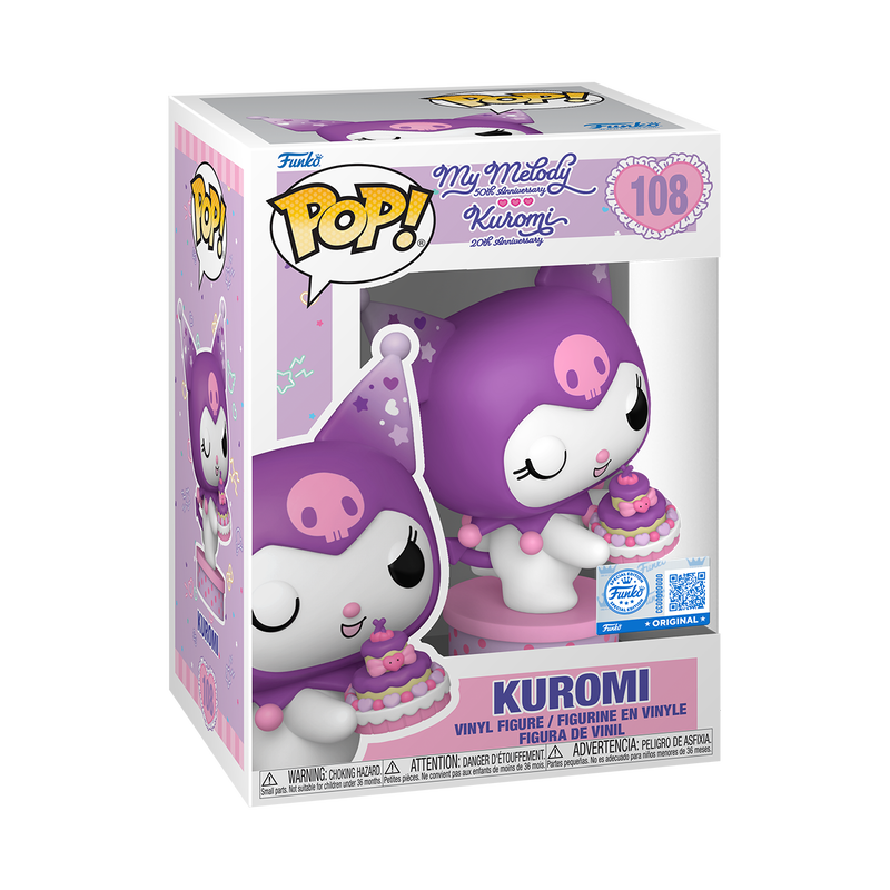 Sanrio Pop! Kuromi with Cake (20th Anniversary)