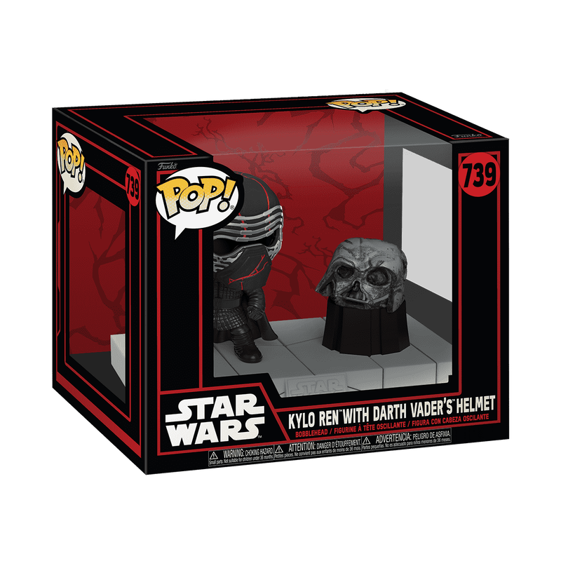 Star Wars Pop! Deluxe Kylo Ren with Darth Vader's Helmet