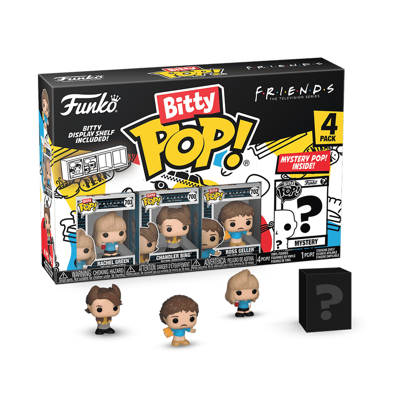 Friends Bitty Pop! Friends 4-Pack Series 1