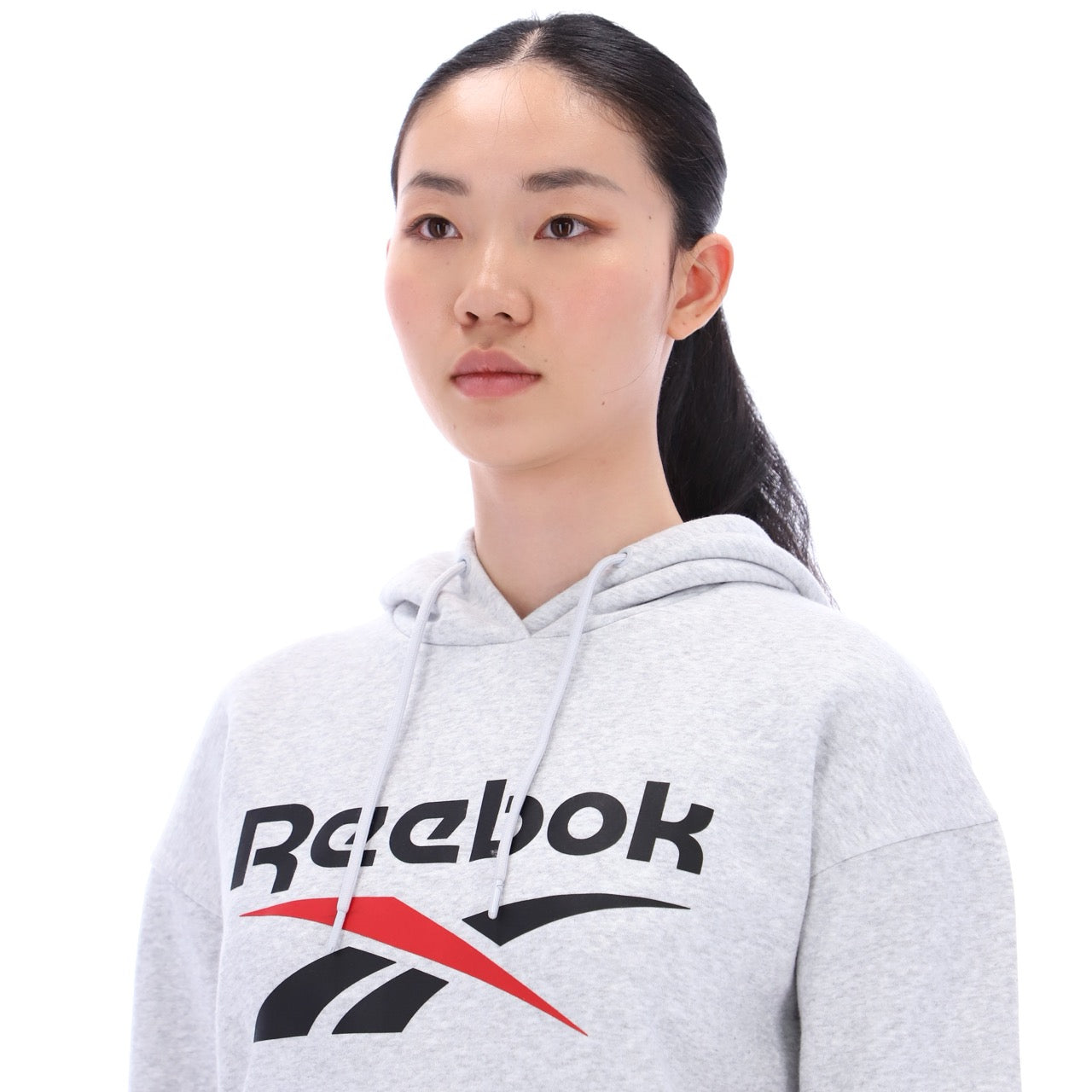 Reebok Identity 2-Color Logo Fleece Hoodie