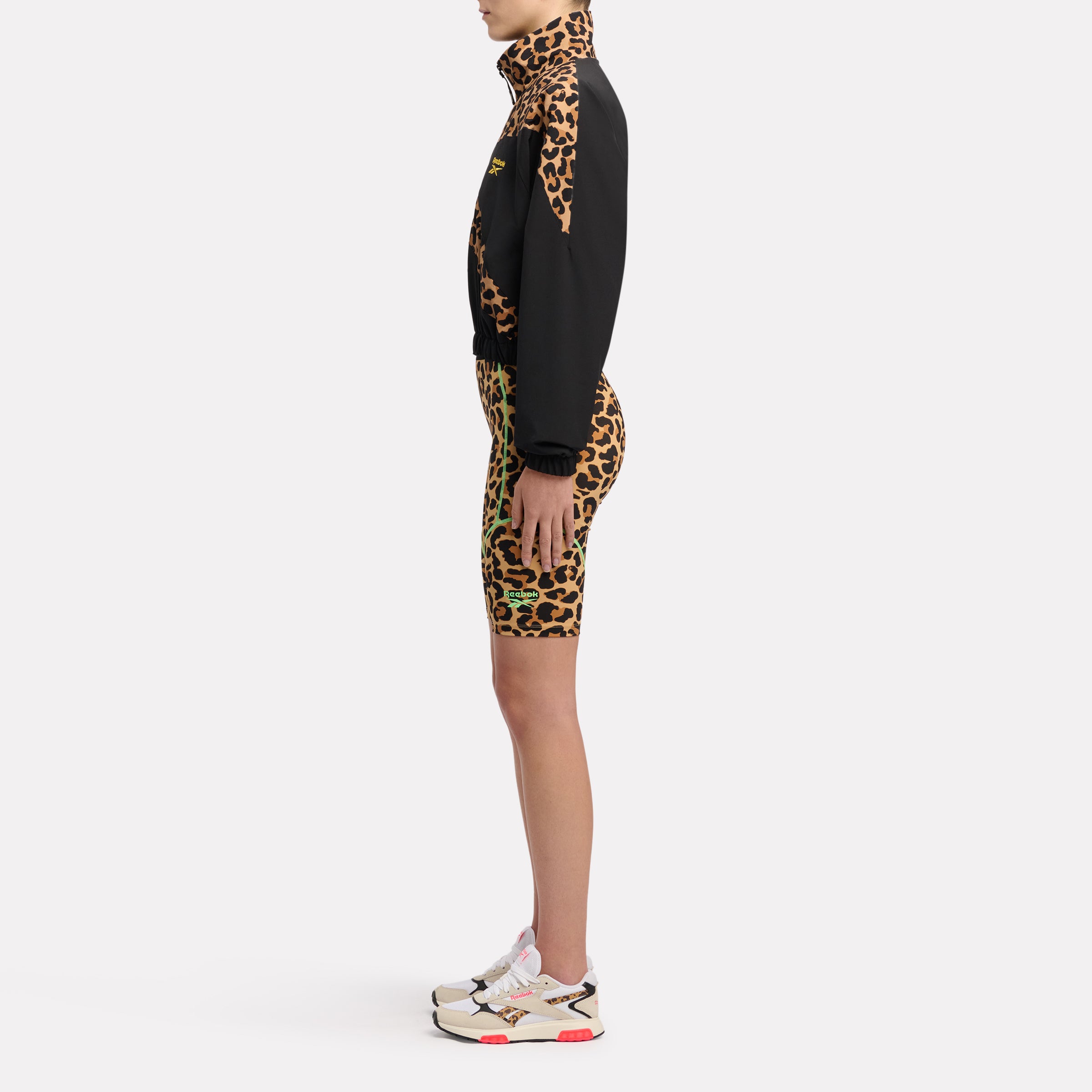 Animal Print Vector Track Jacket