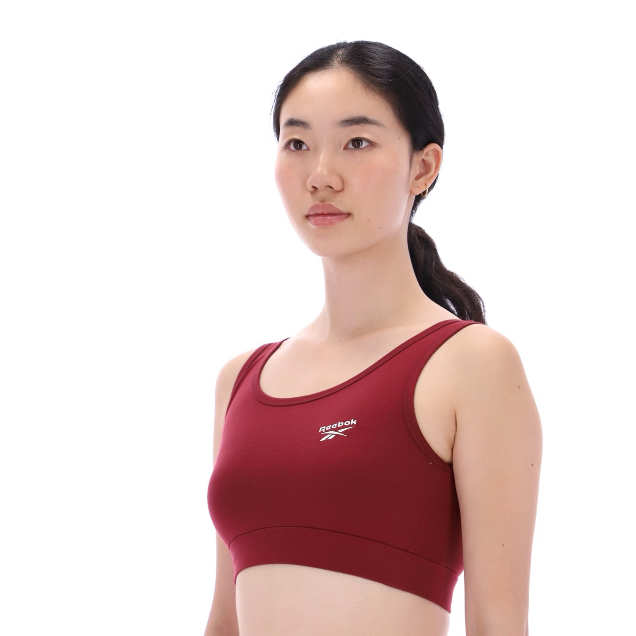 Reebok Identity Small Logo Cotton Bra Top