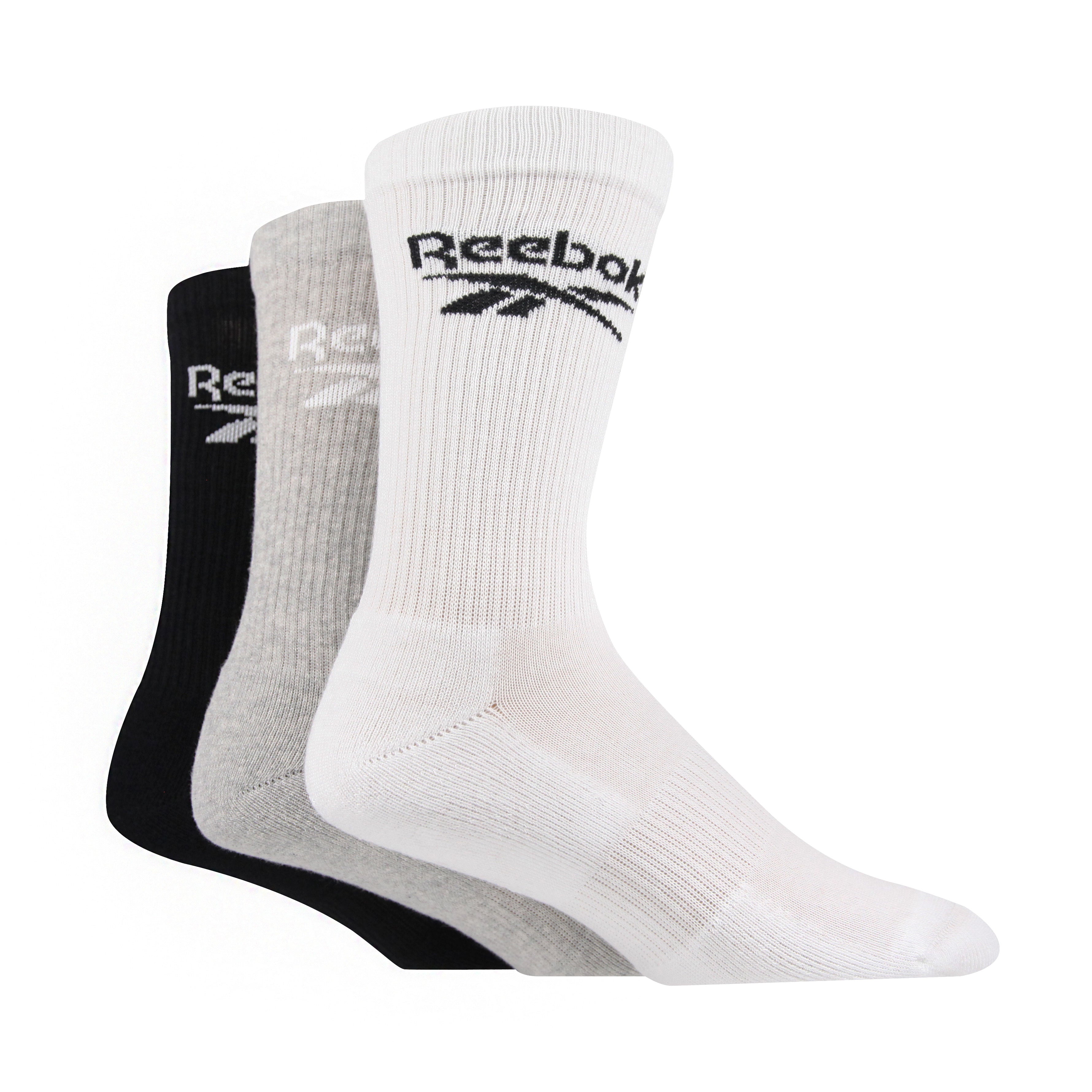 3 Pairs Classic Core Crew Sock