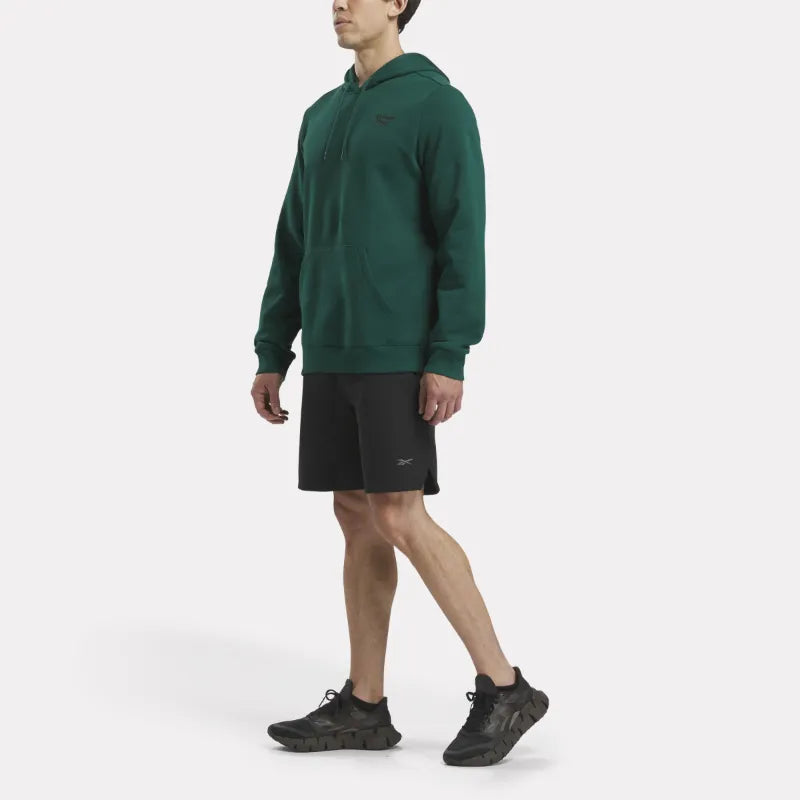 Identity Small Logo Fleece Hoodie