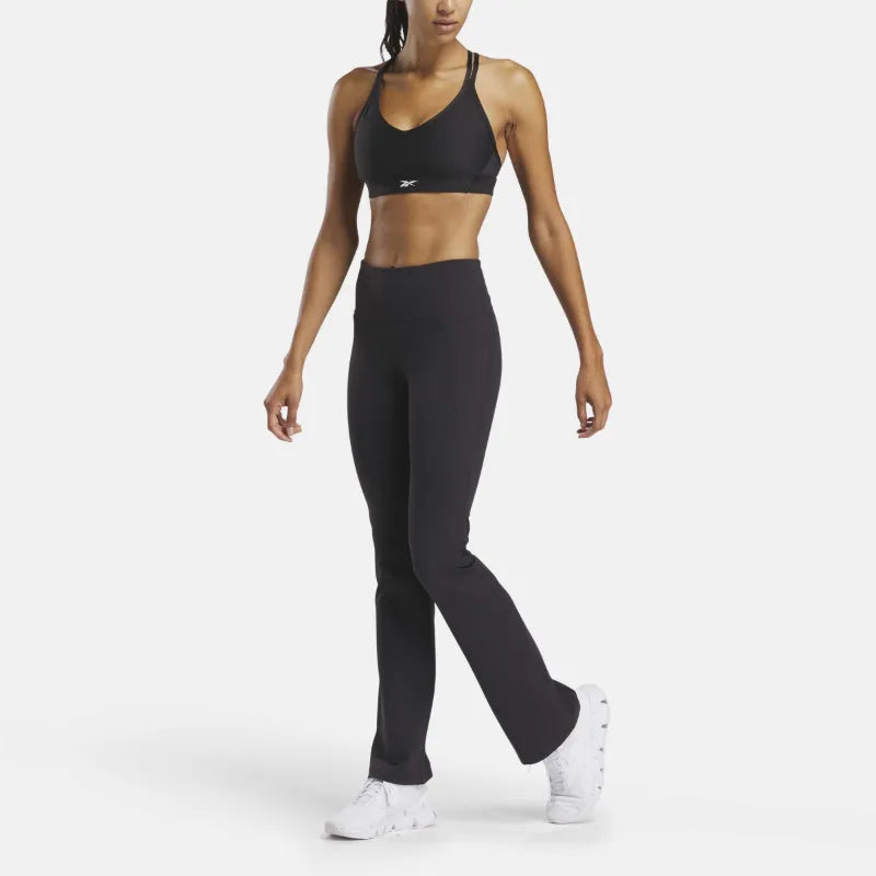 Lux High-Rise Mini-Flare Pants
