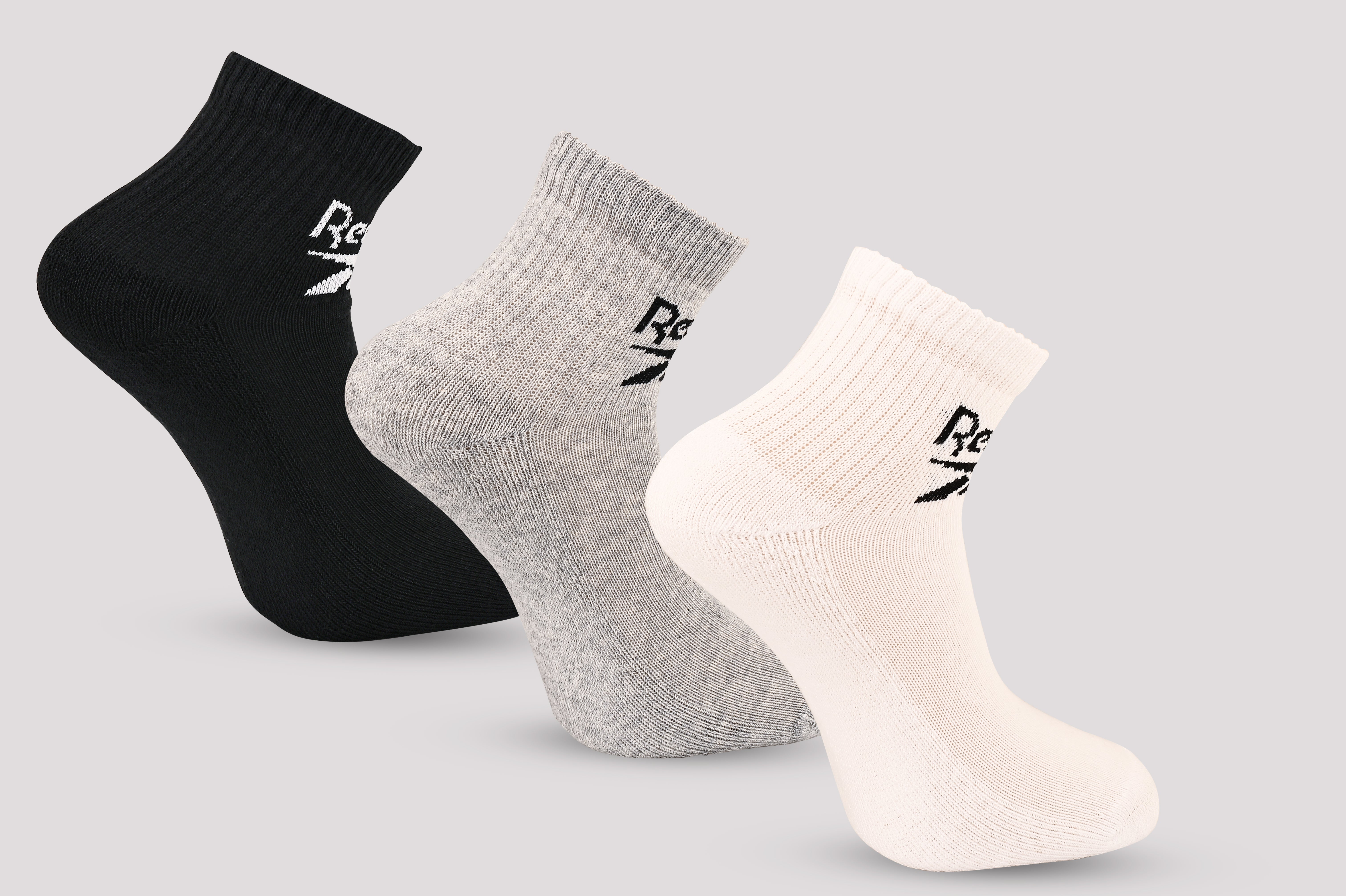3 Pairs Classic Core Ankle Sock