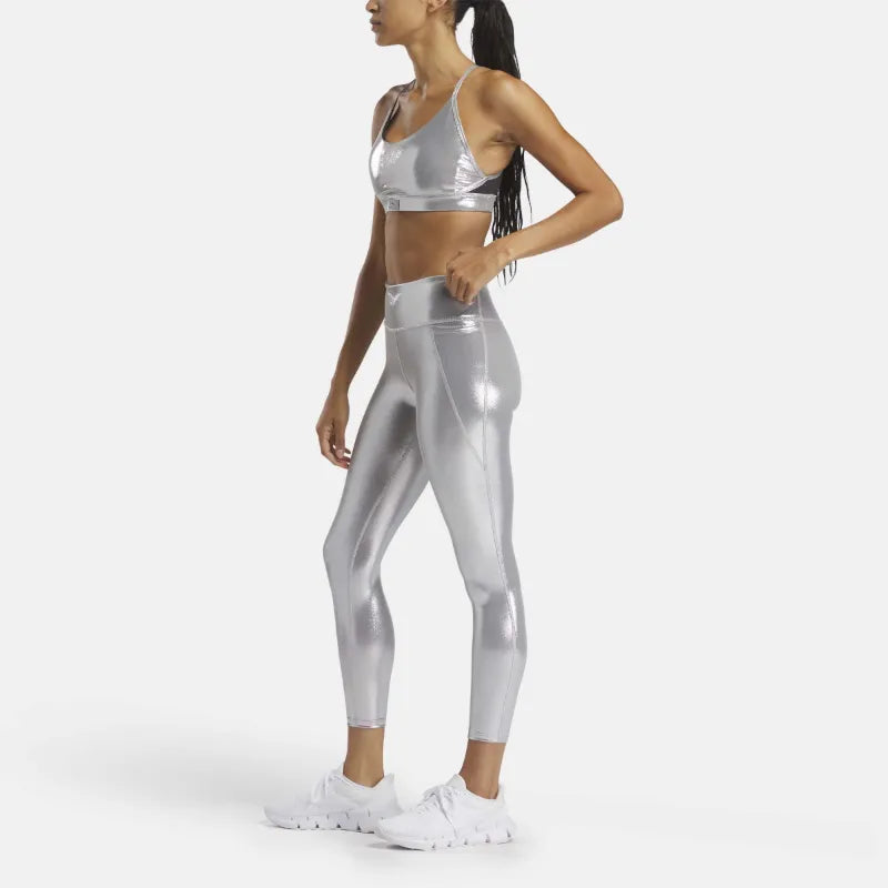 Lux Chrome High-Rise Leggings