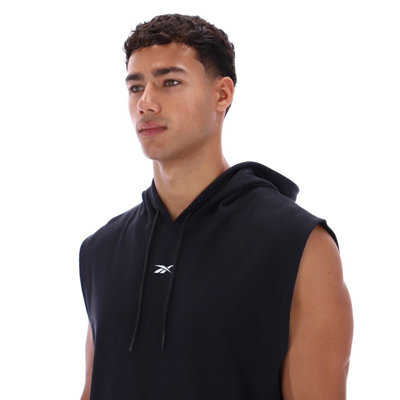 Reebok Identity Basketball Sleeveless French Terry Hoodie