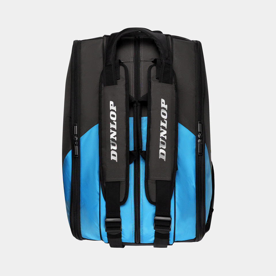 FX-PERFORMANCE RACKETBAG CYAN / GUN METAL
