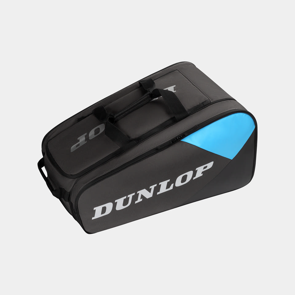 FX-TEAM RACKETBAG CYAN / GUN METAL