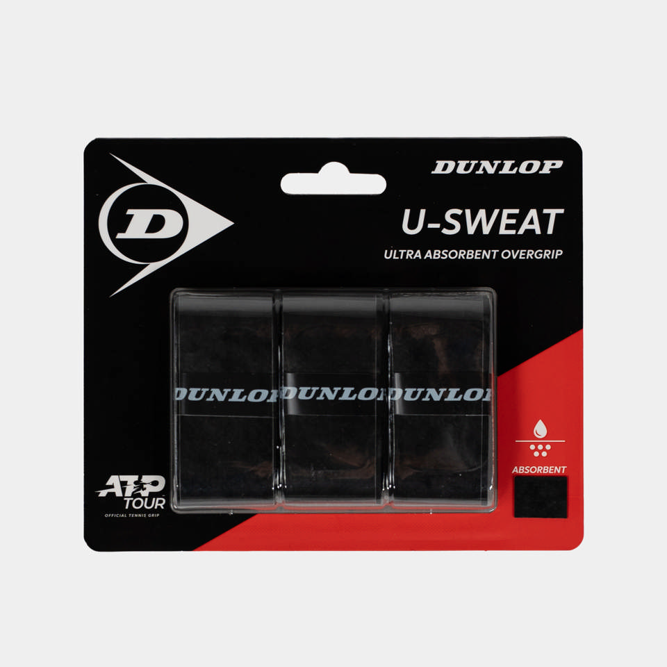 U-SWEAT OGRIP BLK 3PCS BLISTER