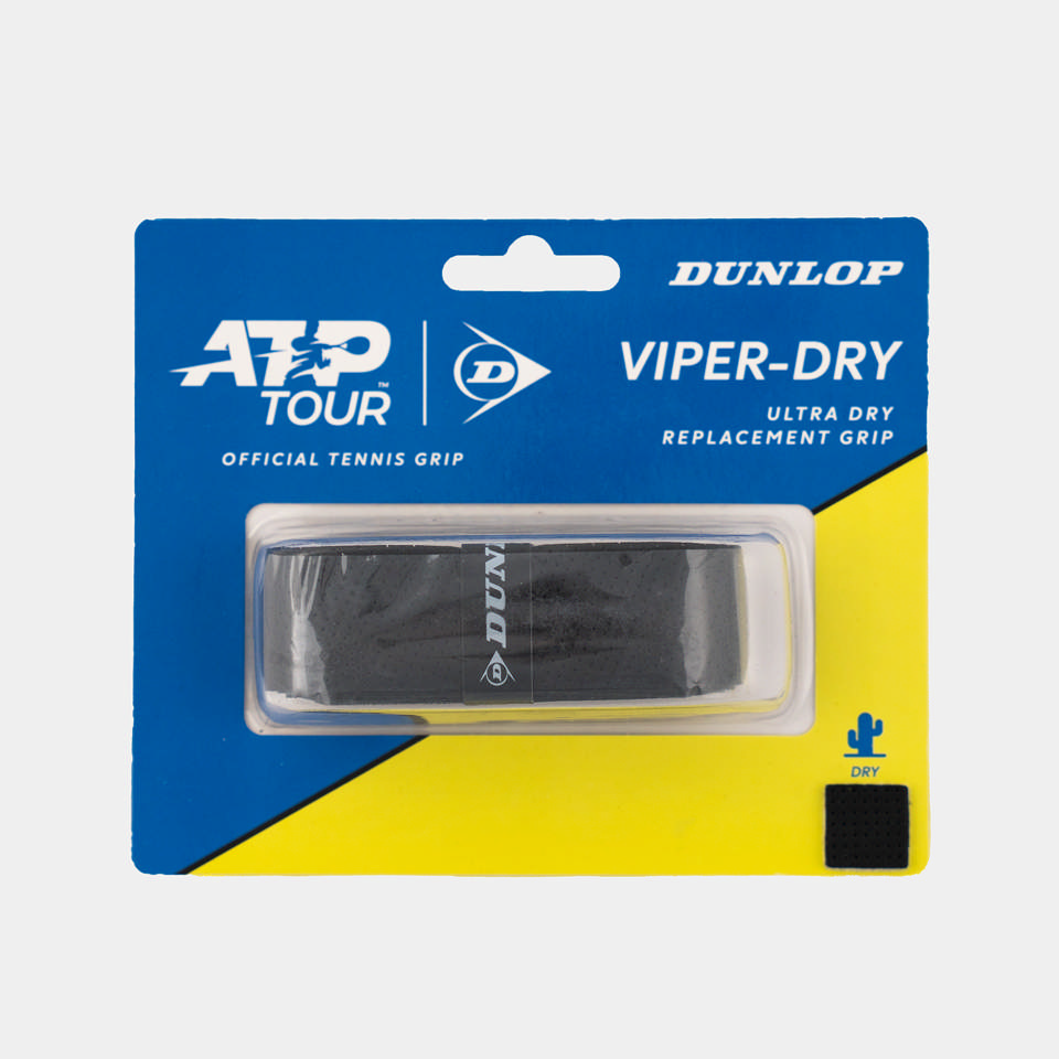 ATP VIPER-DRY REP GRIP BLK 1PC BLISTER