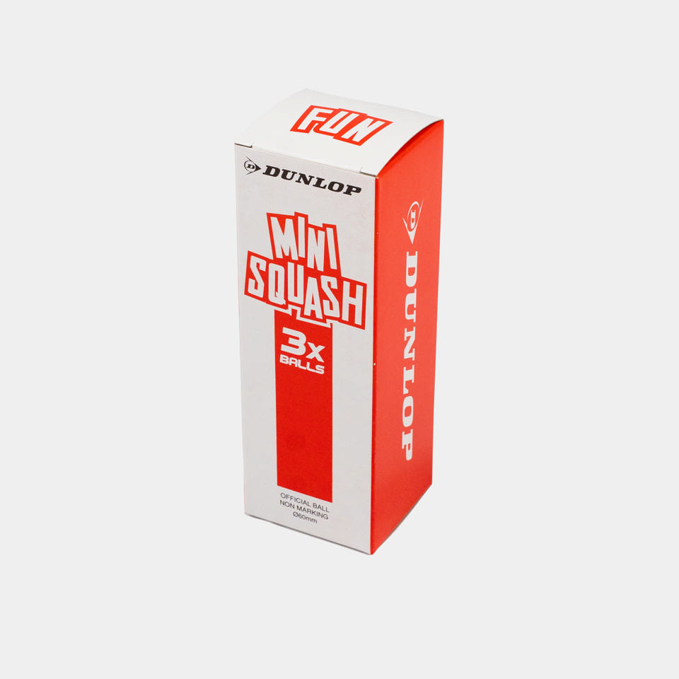 Fun Mini Squash Ball 3pack