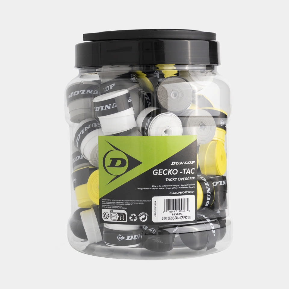 GECKO-TAC OVERGRIP 60 PIECES TUBE
