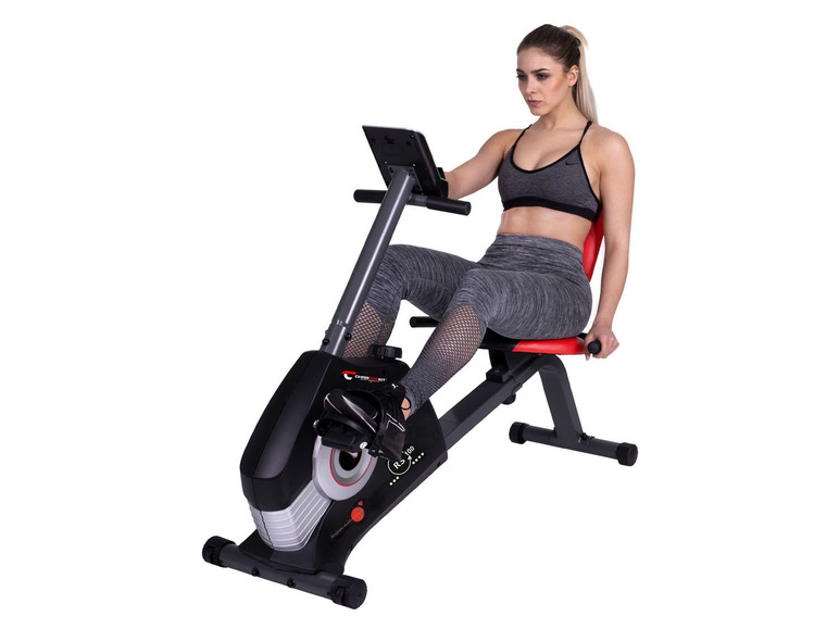 Christopeit Sport Christopeit Sport Sitz-Heimtrainer »RS 100«, 6 kg Schwungmasse, ergonomische Rückenlehne