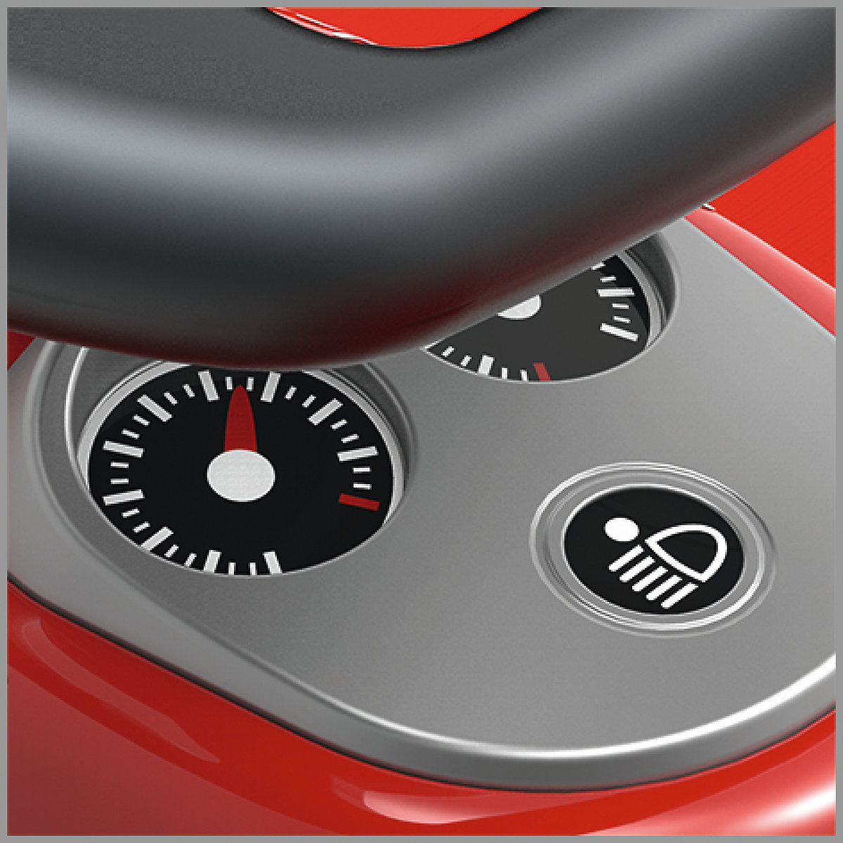 BIG Bobby Car NEXT, rot/schwarz schwarz/rot