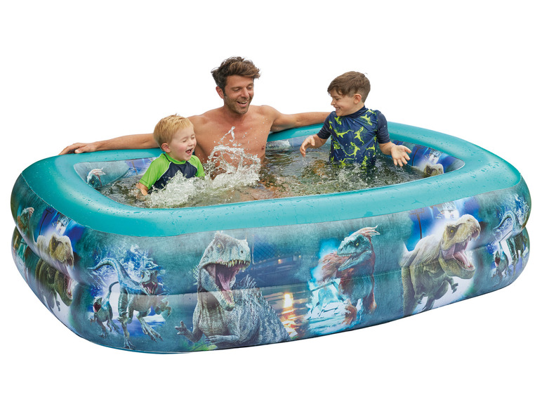 Jurassic World Family Pool, 2 Ringe, 200 x 150 x 50 cm