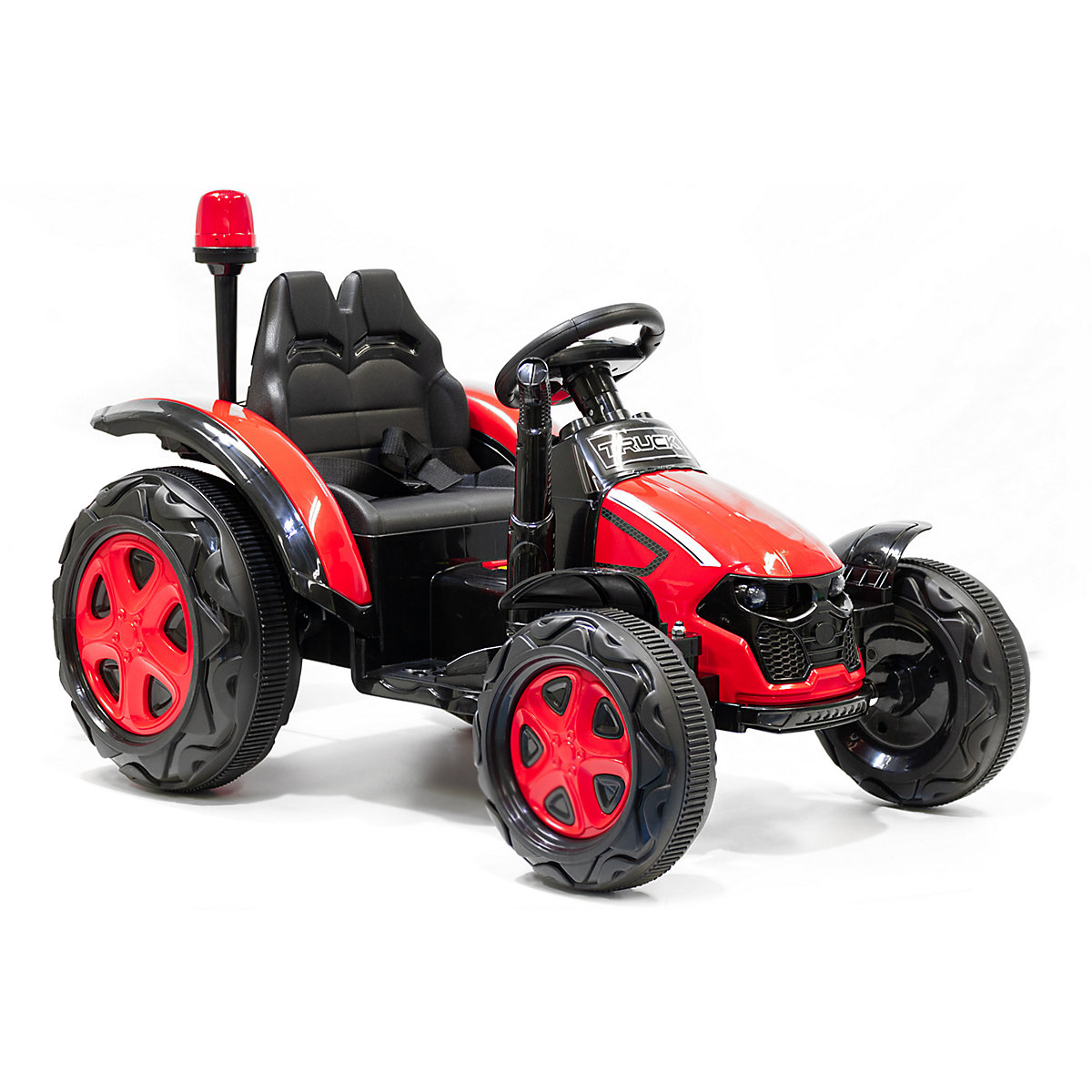 Kidcars Kinder Elektro Traktor 2X30W 12V 7Ah 2.4G RC inkl Anhänger grün