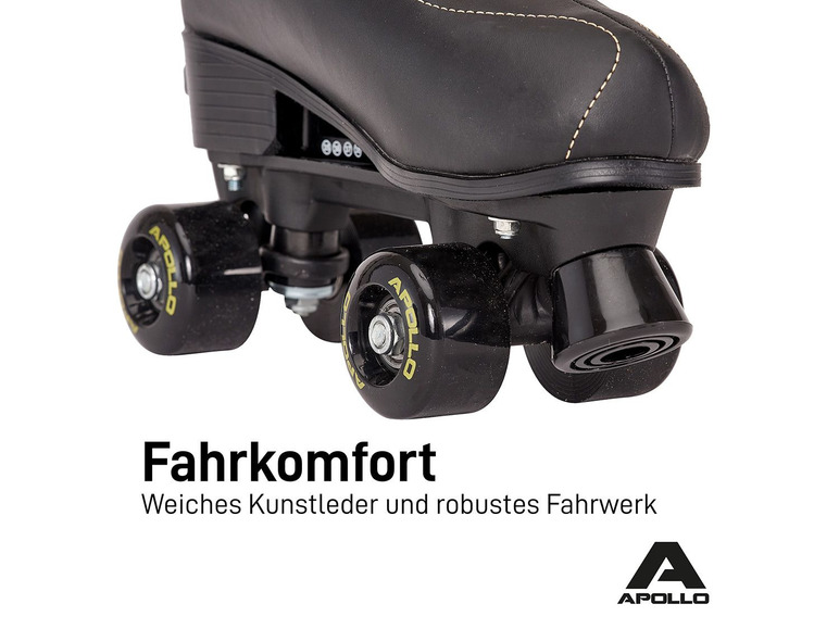 Apollo Apollo Rollschuhe »Disco Quads«, größenverstellbar, Größe 31 - 42, ab 6 Jahren