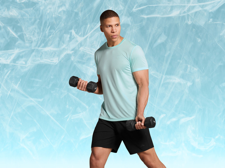 CRIVIT Herren Funktionsshirt, kurzarm, schnelltrocknend