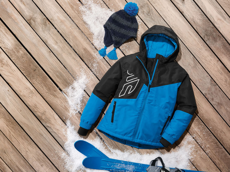 CRIVIT Jungen Skijacke, wärmende Wattierung