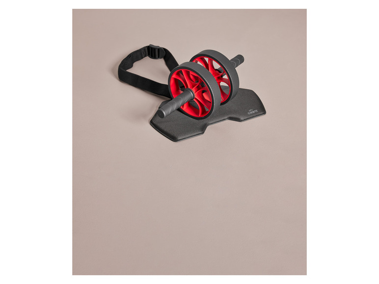CRIVIT Push-up-Board / Fitnessroller, mit ergonomischen Griffen