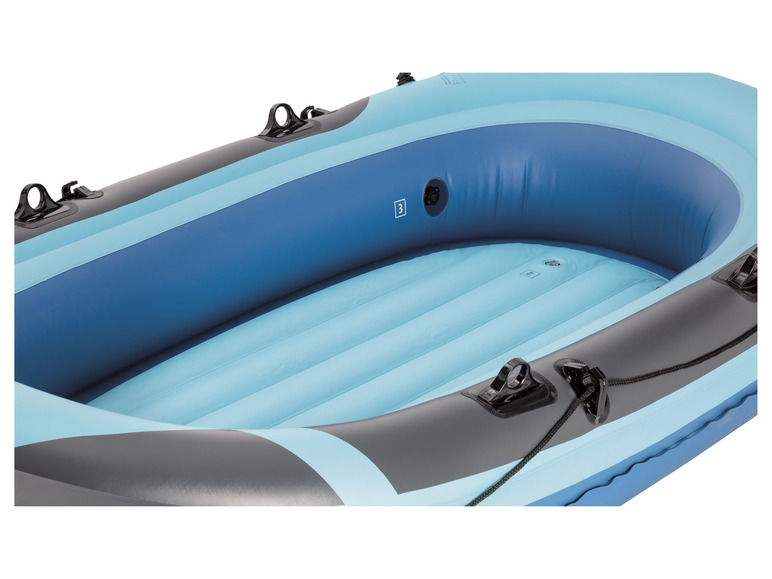 CRIVIT Schlauchboot, erhöhter Wand- und Bugbereich