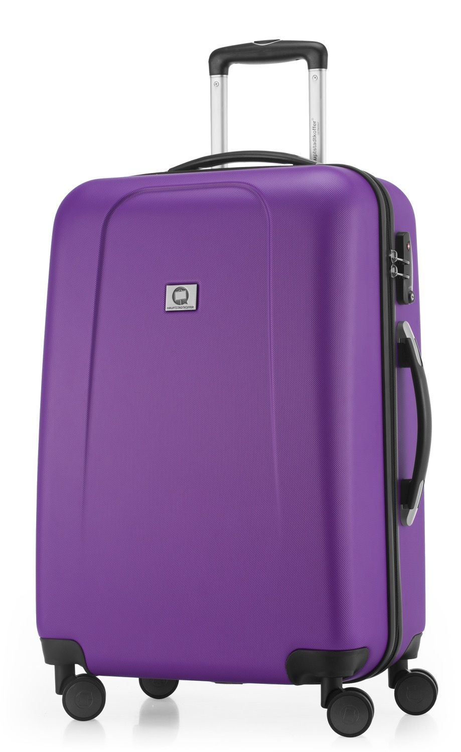 Wedding - Suitcase hard shell cyan blue matt, TSA, 75 cm, 103 litres