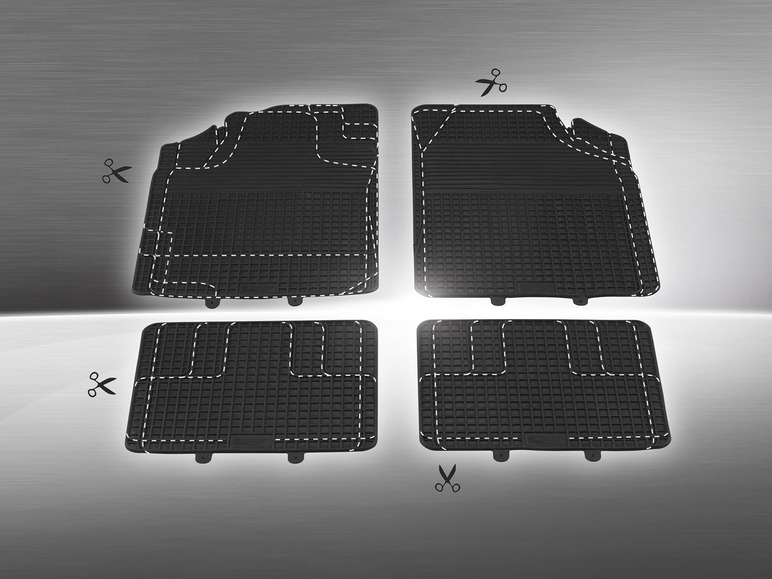 ULTIMATE SPEED® Universal Auto-Mattenset, 4-teilig
