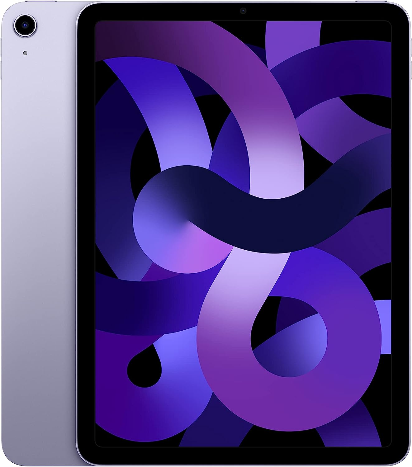 Apple iPad Air (5th Generation): with M1 chip, 10.9-inch Liquid Retina Display, Wi-Fi 6, 12MP front/12MP Back Camera, Touch ID, All-Day Battery Life – Purple
