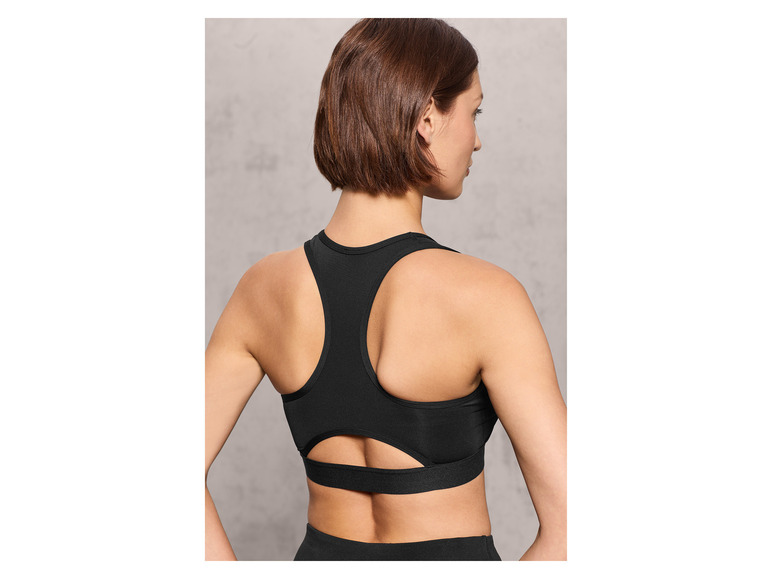 CRIVIT Damen Sport Bustier, mit feuchtigkeitsspendender Wirkung