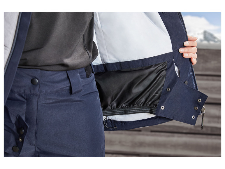 CRIVIT Damen Skijacke, wind- und wasserdicht