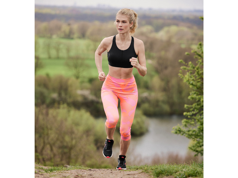 CRIVIT Damen Funktionscapri mit Handy-Tasche