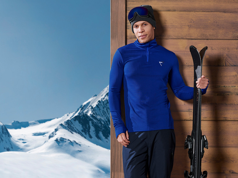 CRIVIT Herren Thermo-Funktionsshirt, angenehm weich und wärmend