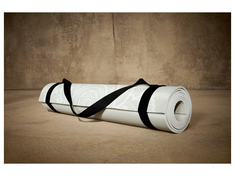 CRIVIT Yogamatte 180 x 60 cm, mit Tragegurt