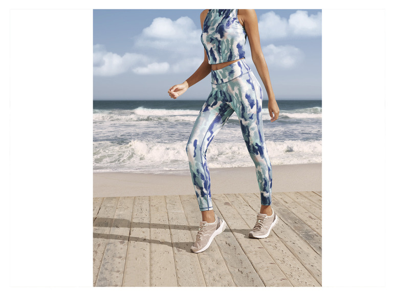 CRIVIT Damen Funktionstights mit Schlüsseltasche