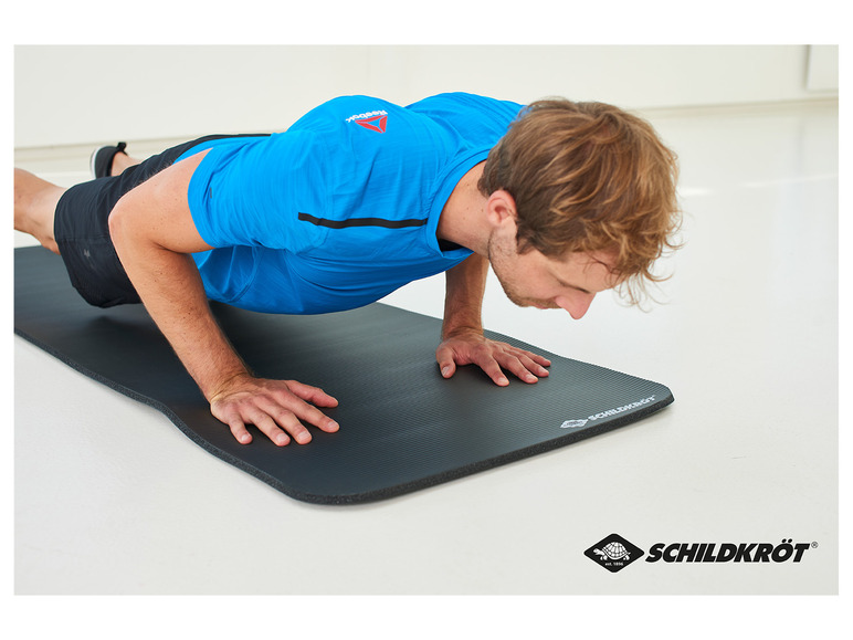 Schildkröt Fitnessmatte, 10 mm, mit Tragegurt