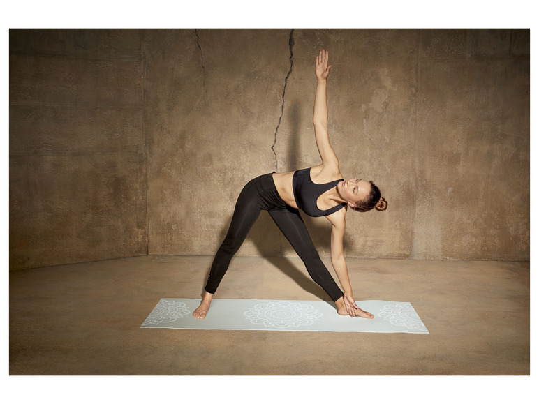 CRIVIT Yogamatte 180 x 60 cm, mit Tragegurt