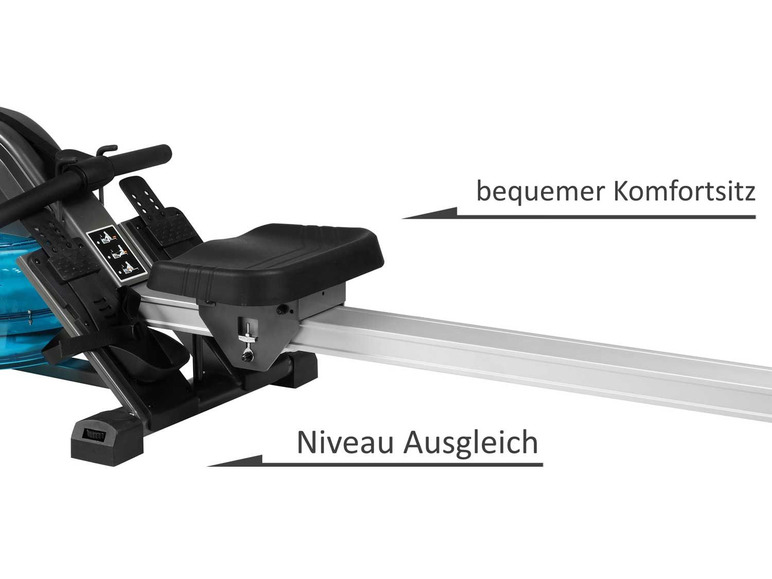 body coach body coach Wasser-Rudergerät mit Widerstandsverstellung