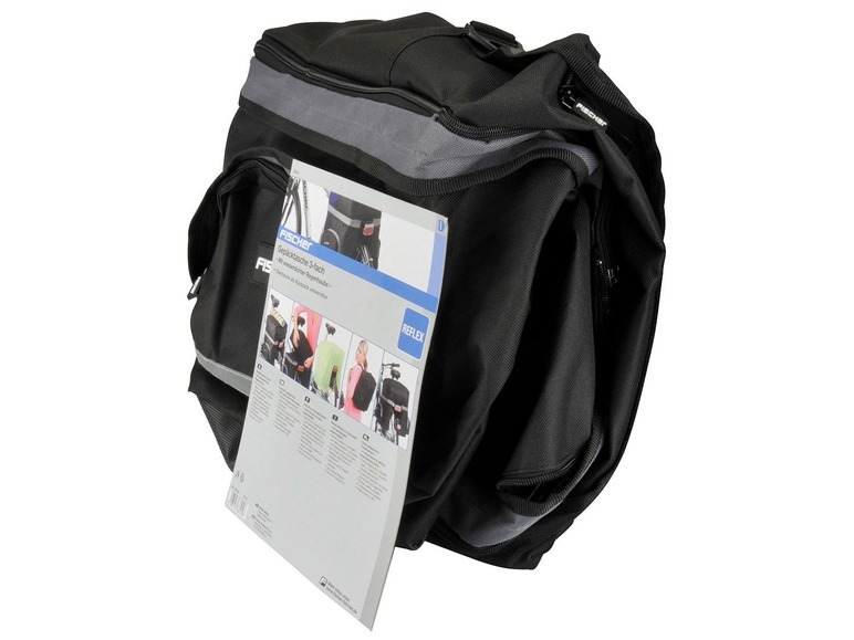 FISCHER FISCHER Gepäckträgertasche 3fach