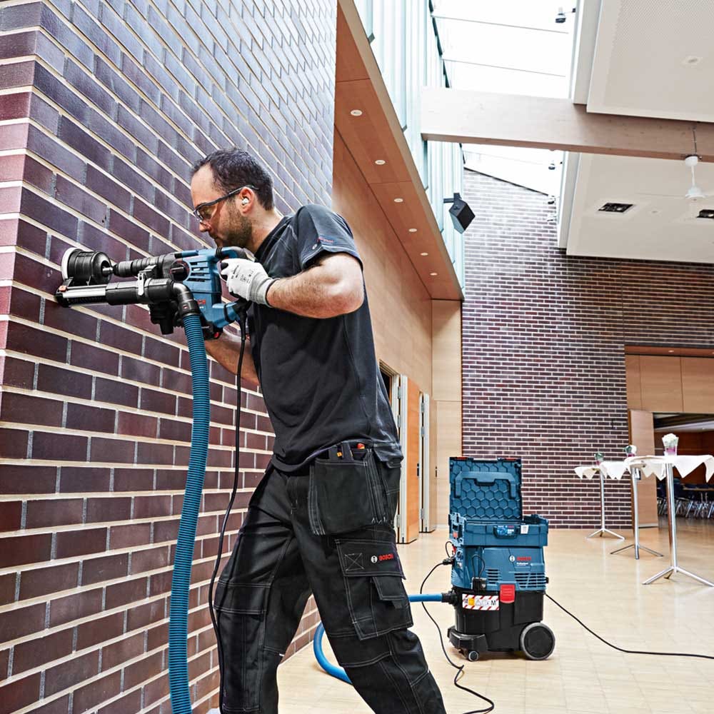 BOSCH Dust Extraction Rotary Hammer Attachment suits SDS-Plus Hammers