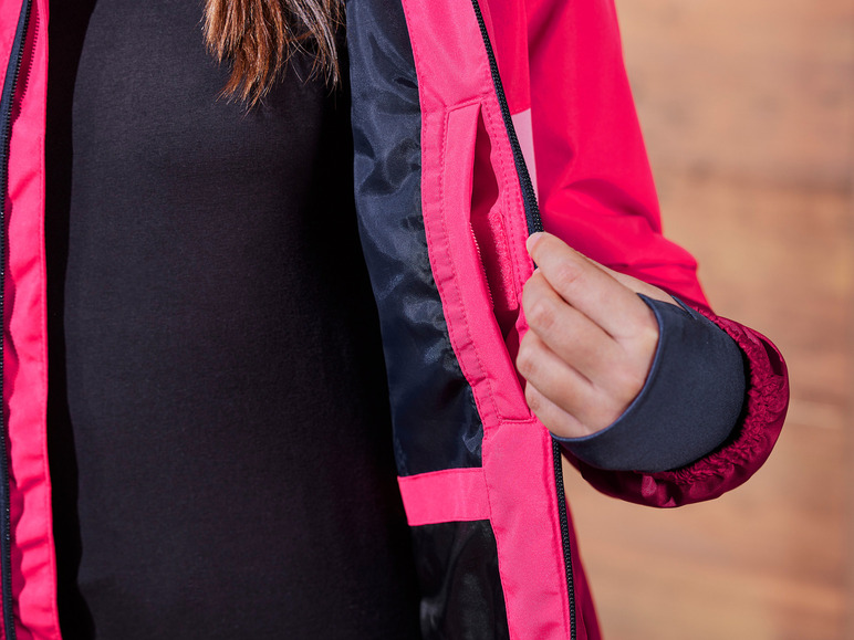 CRIVIT Kinder Skijacke, wasserabweisendes Obermaterial