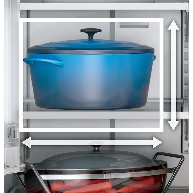 GE 27.7-cu ft French Door Refrigerator with Ice Maker (Fingerprint-resistant Stainless Steel) ENERGY STAR