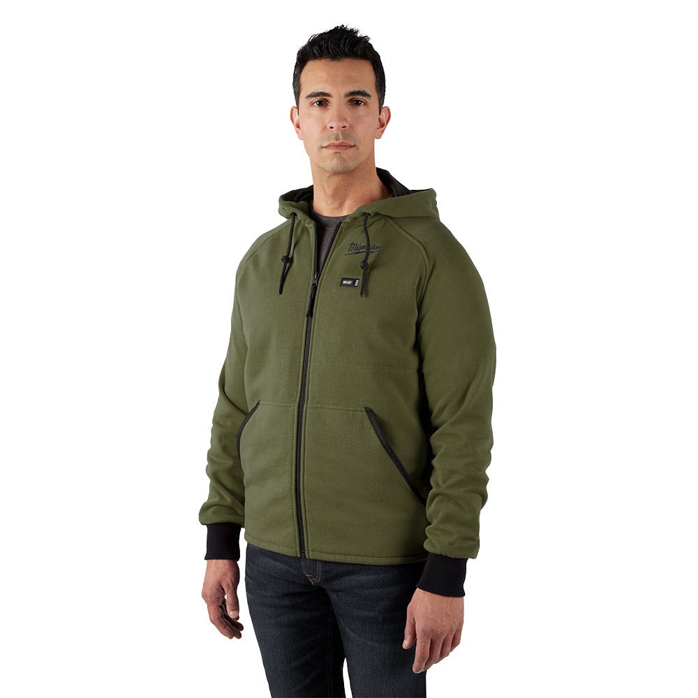 MILWAUKEE 12V Heated Hoodie Green Skin M12HHGREEN40
