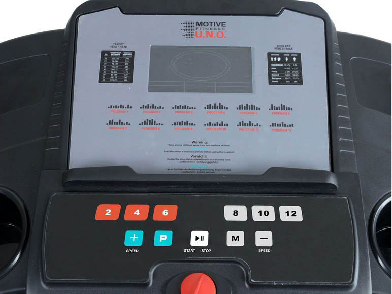 MOTIVE by U.N.O. MOTIVE FITNESS by U.N.O Laufband Speed Master 1.8