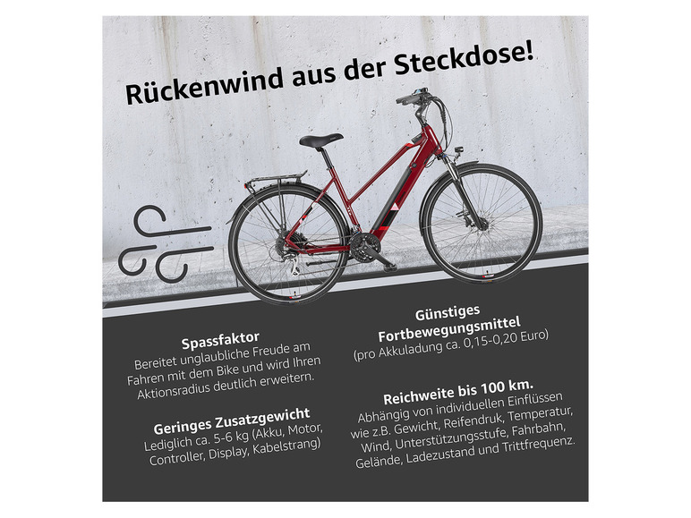 TELEFUNKEN E-Bike Trekkingrad »XC940 Expedition«, 28 Zoll