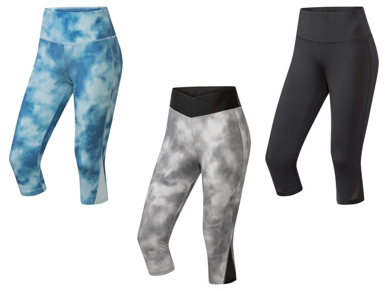 CRIVIT Damen Funktionscapri, schnelltrocknend