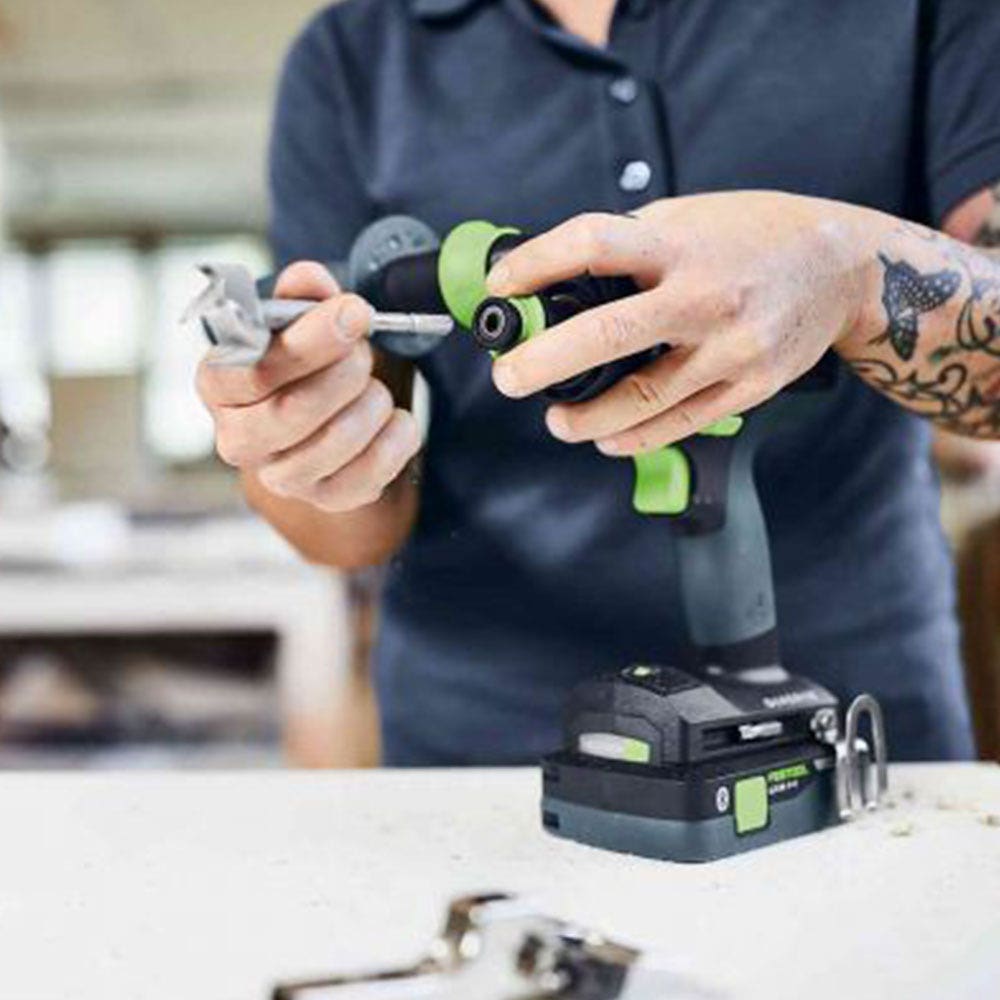 FESTOOL 18V 2 X 5.2AH 13mm TPC Hammer Drill Kit 577285