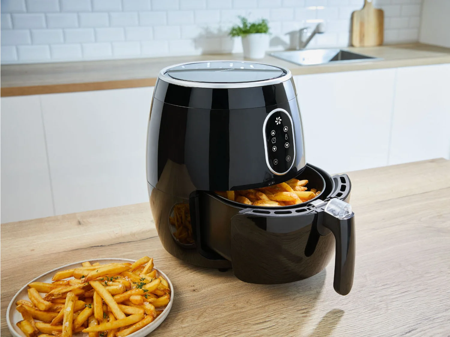 SILVERCREST® KITCHEN TOOLS hot air fryer »SHFD 1350«, with digital touchscreen